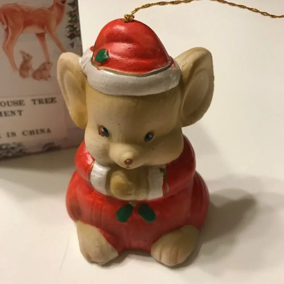 Vintage The Mouse Tree Ornament in Box - Picture 2 of 11